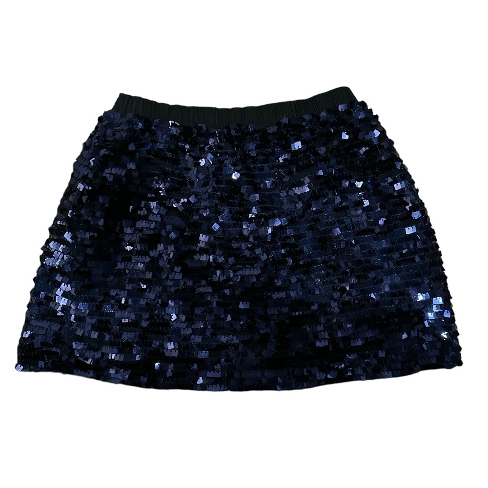 Jcrew crewcut blue sequin skirt for kids size 4/5